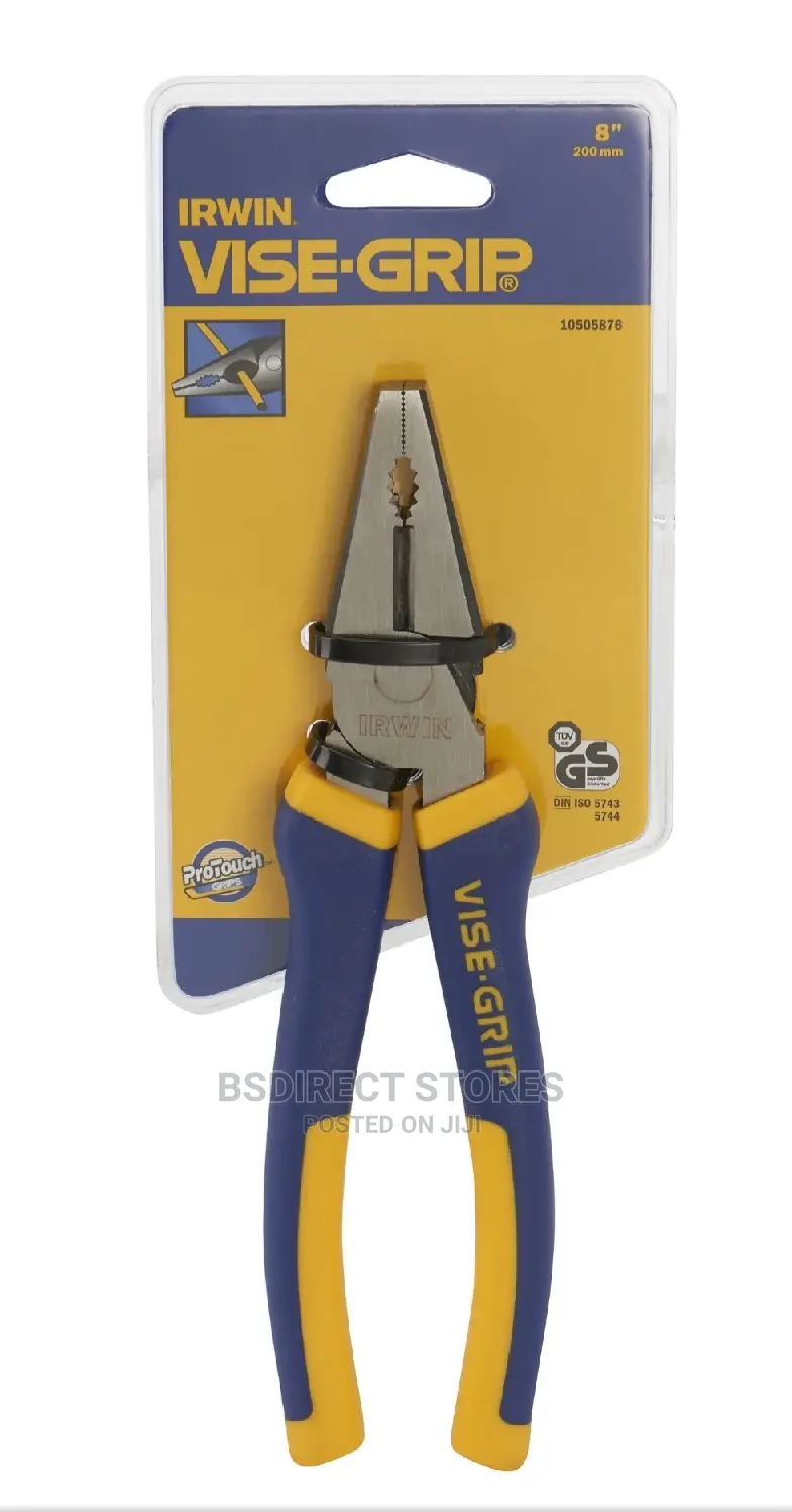 IRWIN Vise-Grip High Leverage Combination Pliers 200mm (8in)