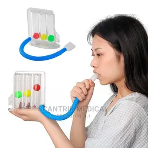 Hospital Respiratory Spirometer Lung Exerciser