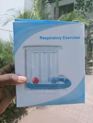 3-Ball Deep Breathing Lung Exerciser Respiratory Spirometry