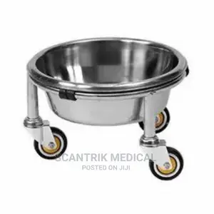 Kick-About' Stainless Steel Bowl With Wheel