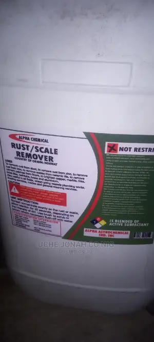 Rust Remover 25ltrs and Other Chemical Liquids Are in Stock