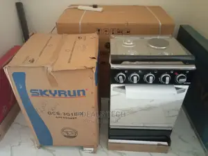 Skyrun 50x20mm Electric/Gas Cooker, GCS-3g1e/X.