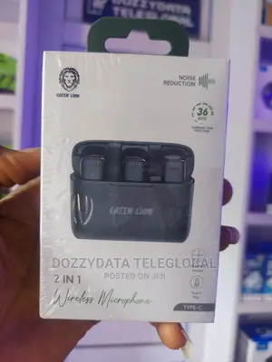 Greenlion 2 in 1 Wireless Microphone With Type-C Connector