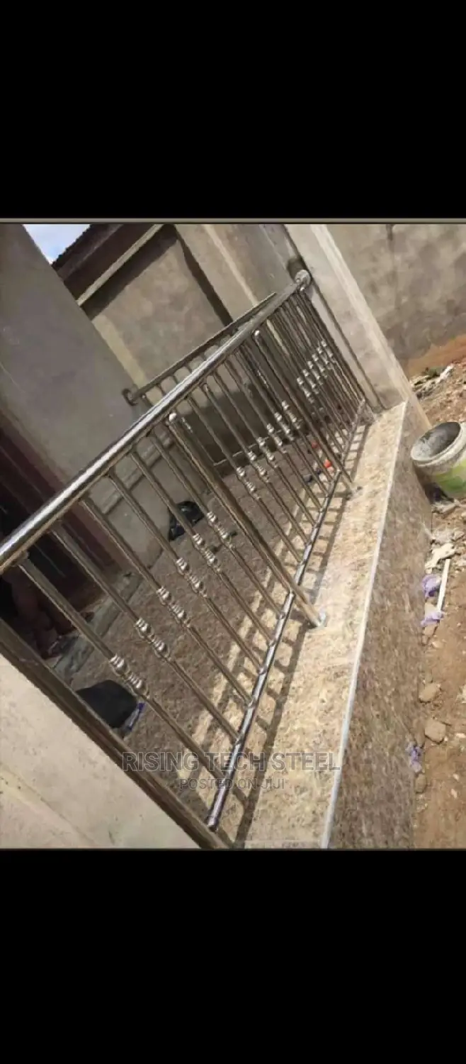 Stainless Handrail Double Rail Design 304pipes