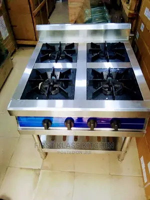 Industrial Gas Oven 4 Burner Without Oven
