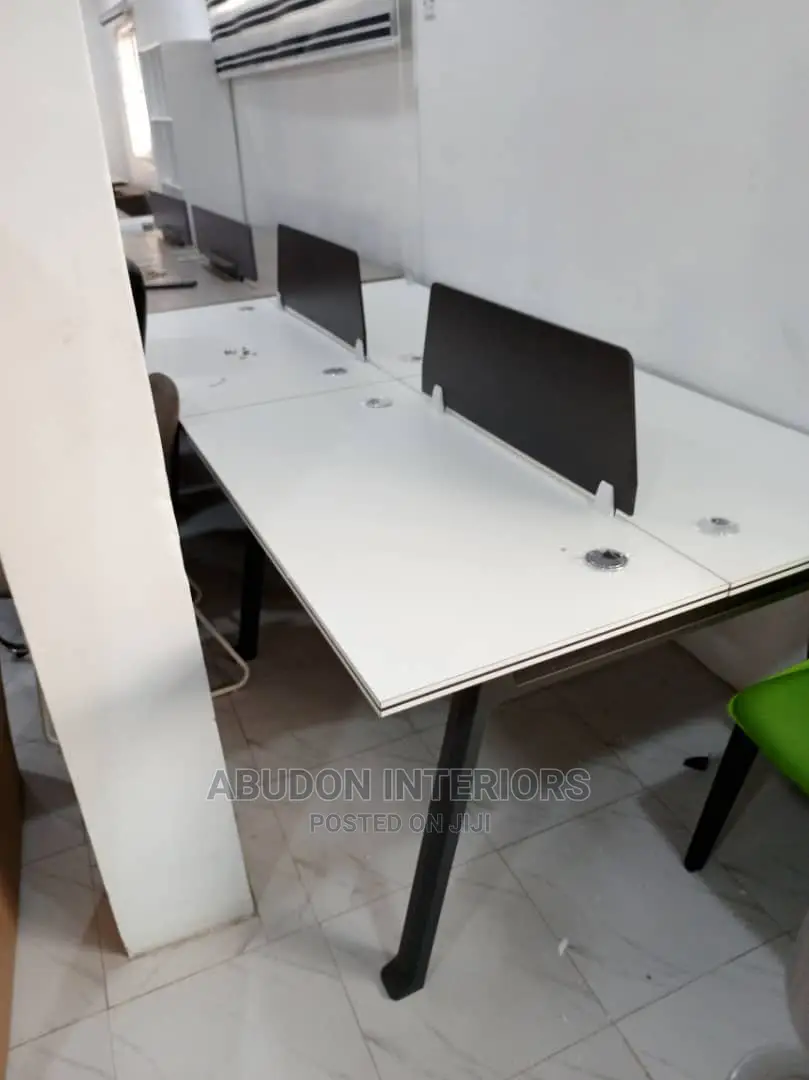 White Top Office Table