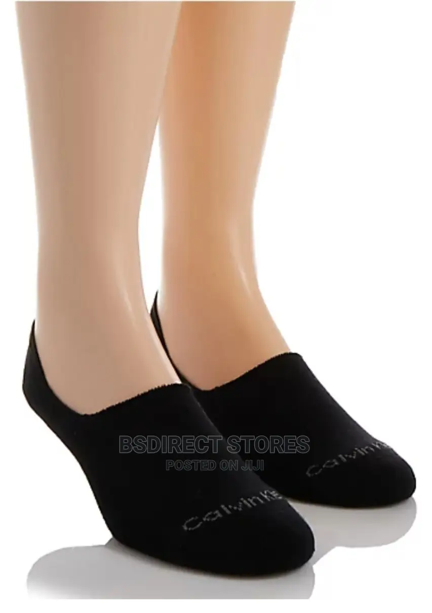 Calvin Klein Anti-slip 2 Pack Stretch Cotton Sneaker Liner