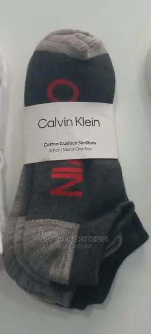 Calvin Klein Pack Of Three No Show Men Sneakers Socks