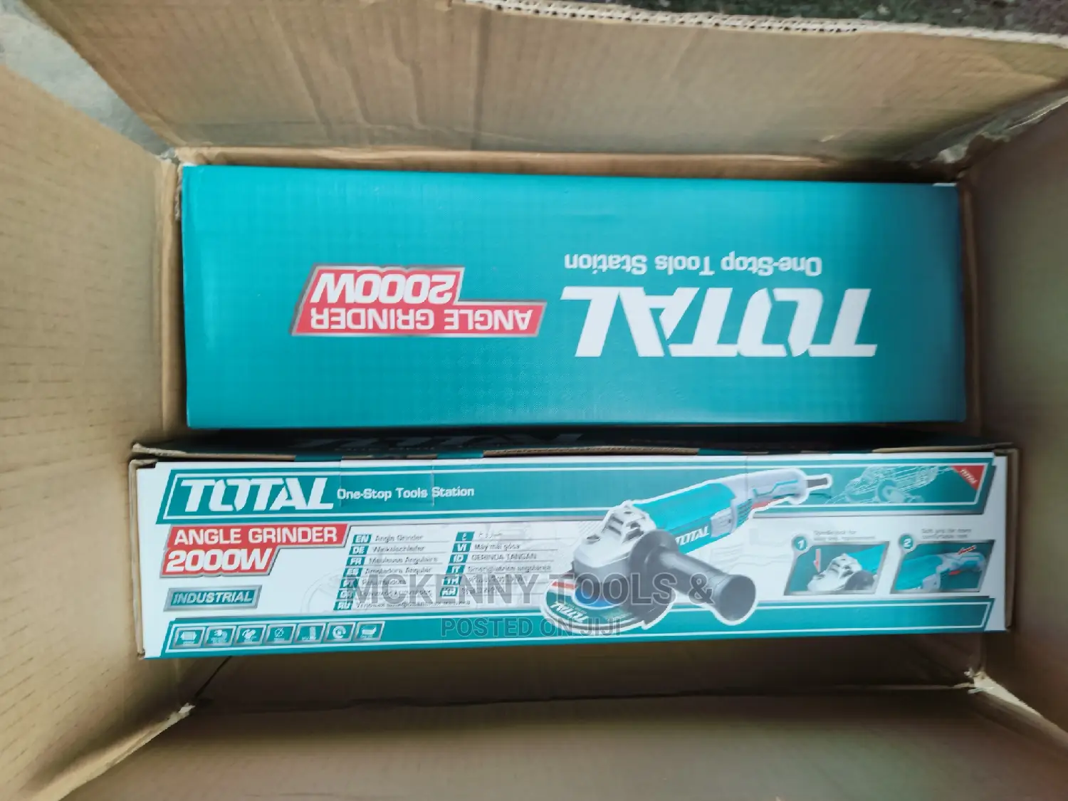 Angle Grinder 7" 2000W Total