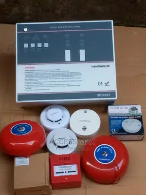 Smoke Detector Panel . Break Glass