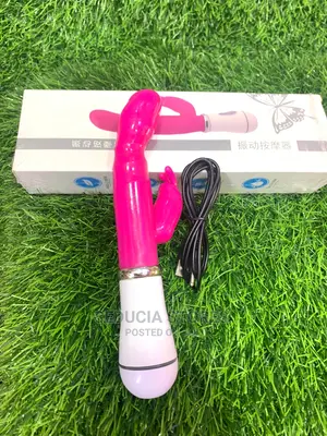 Rechargeable Rabbit Vibrating Dildo