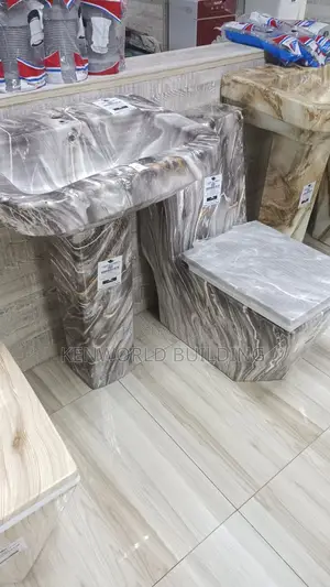 Marble Like Water Closet Wc