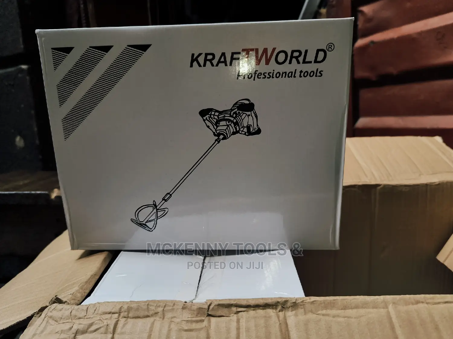 KRAFTWORLD Professional Paint Mixer Machine 2400 Watts