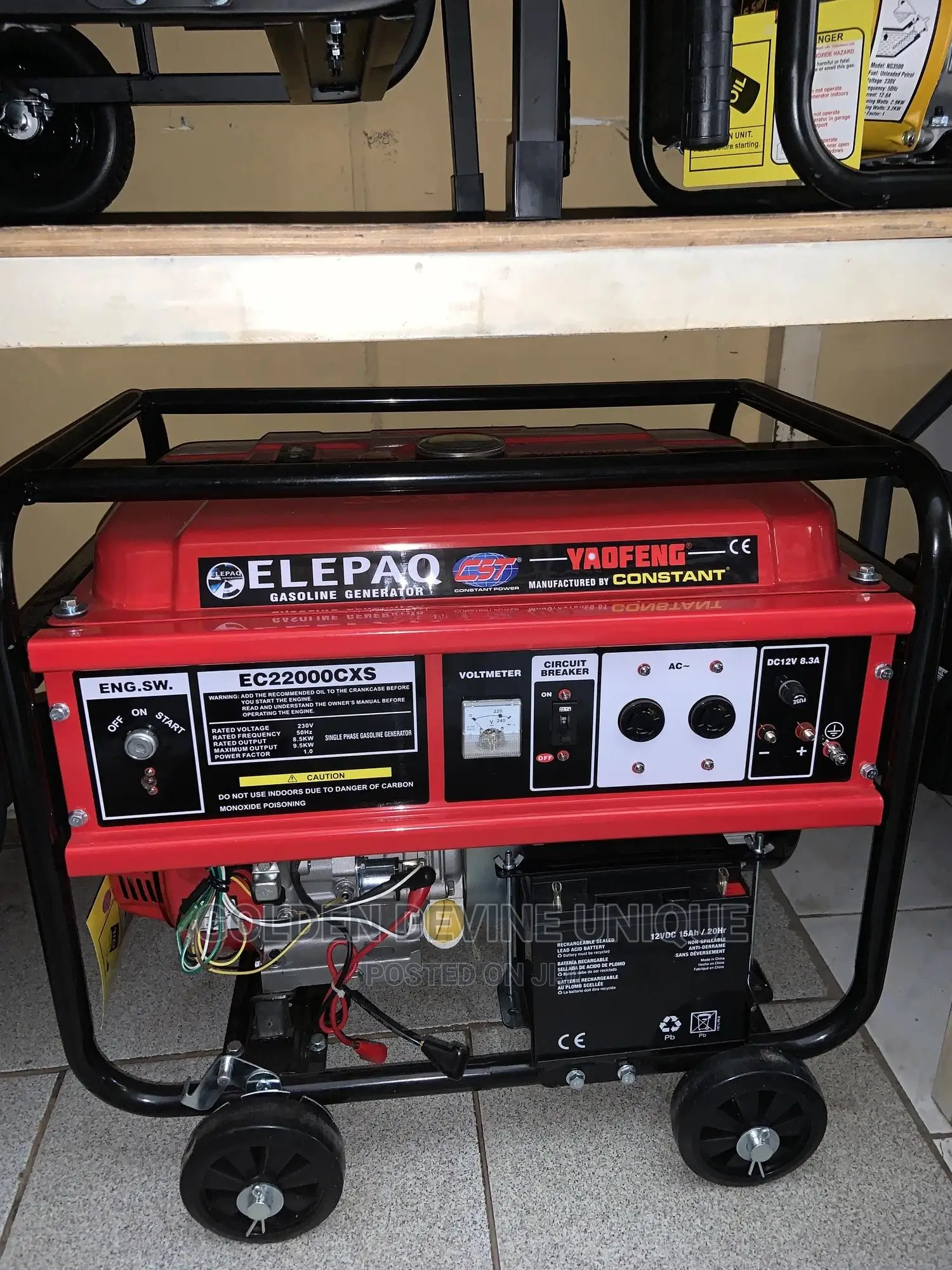 Elepaq Gasoline Generator