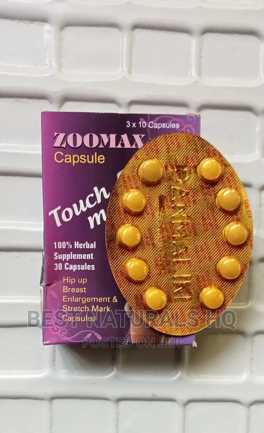 Zoomax Breast, Hips and Butt Supplement