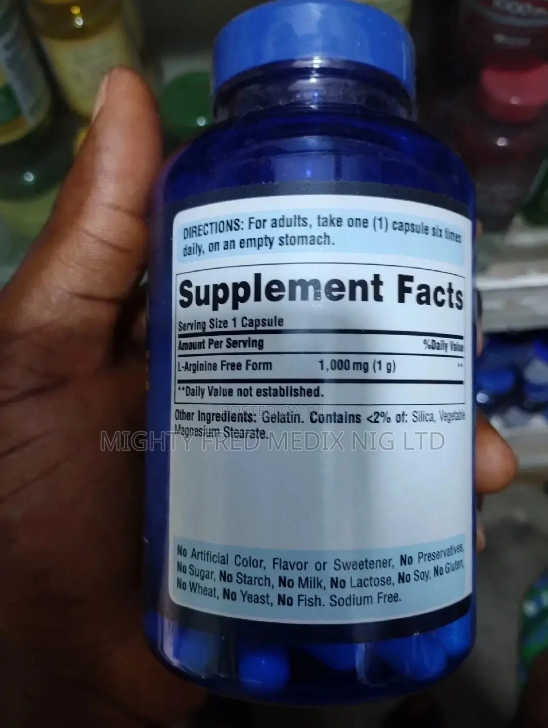 L-arginine 1000mg