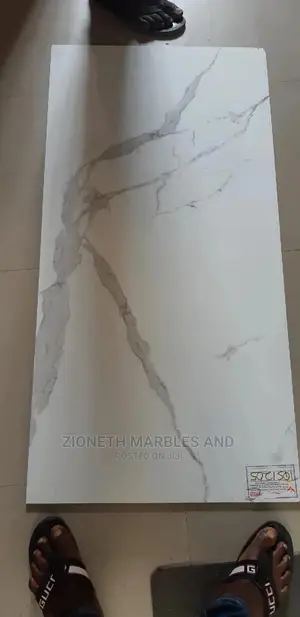 White 120x60 Porcelain Tiles