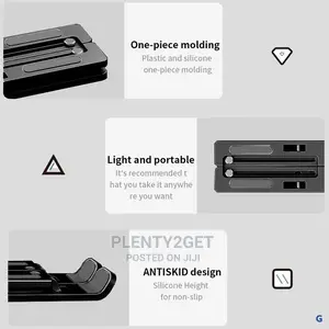 ABS Laptop Stand Desktop Bracket Can Be Folded Up and Down
