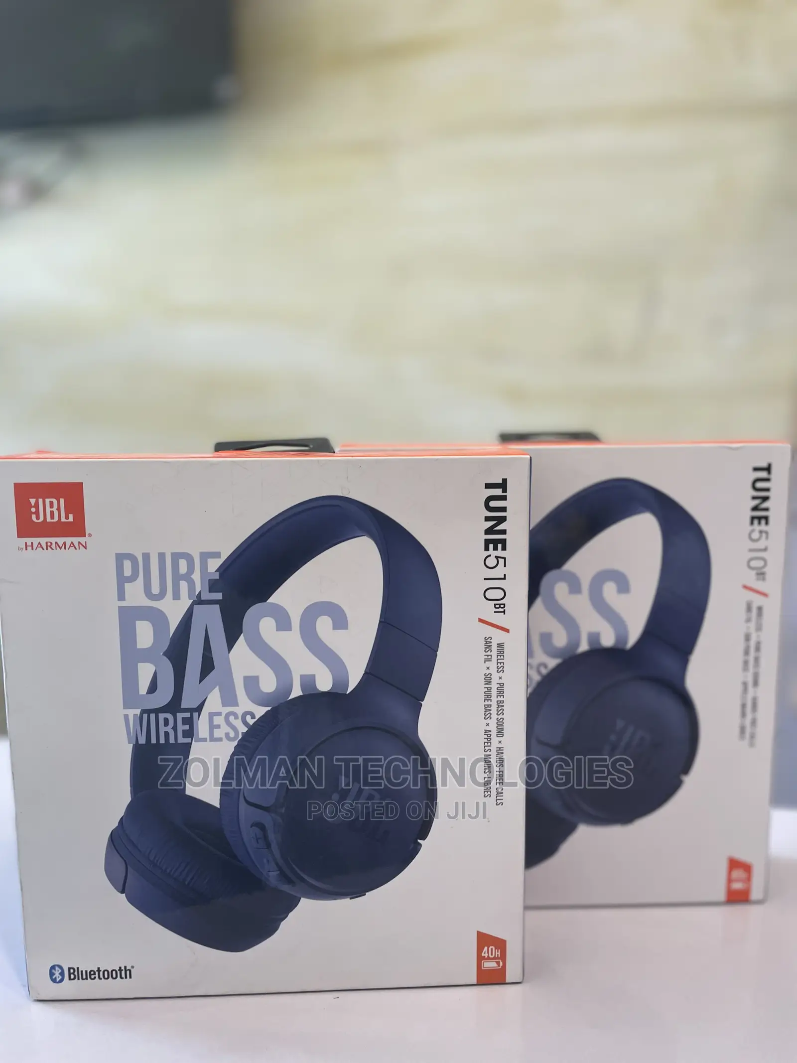 JBL Tune 510bt Headphones Wireless Bluetooth