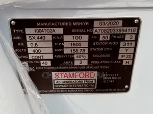 Perkins 100kva Soundproof Diesel Generator