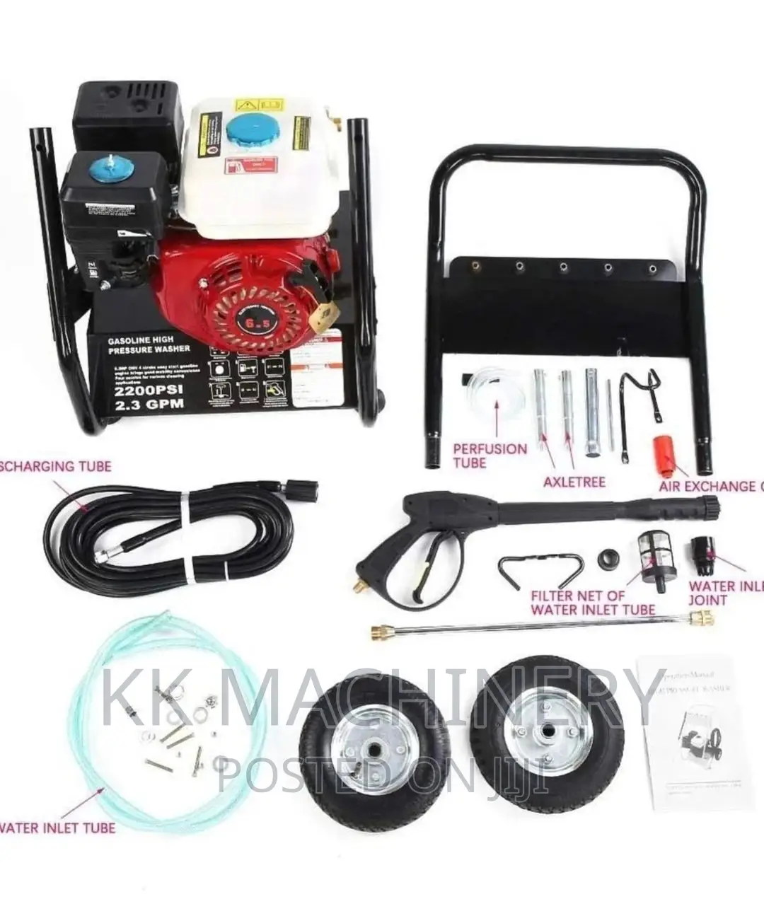 5.5HP Engine Pressure Wash Machine