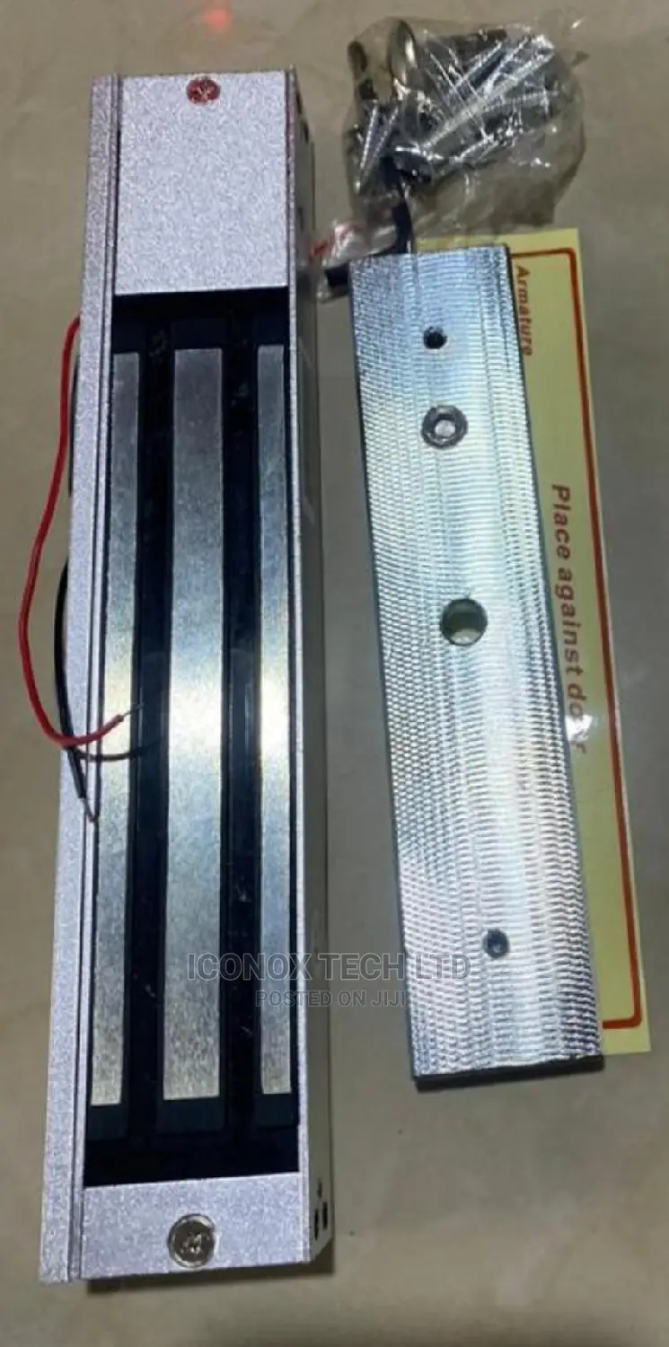 280kg (600lb) Electric Magnetic Lock – Double Door Access Control Magnet (USA Ship)