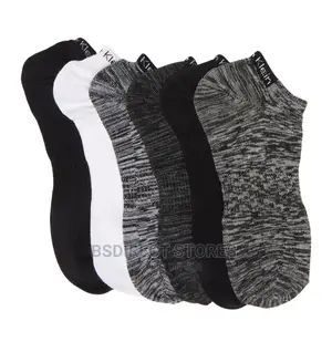 Photo - CALVIN Klein Ladies Pack of Six Logo Flat Knit No Show Socks