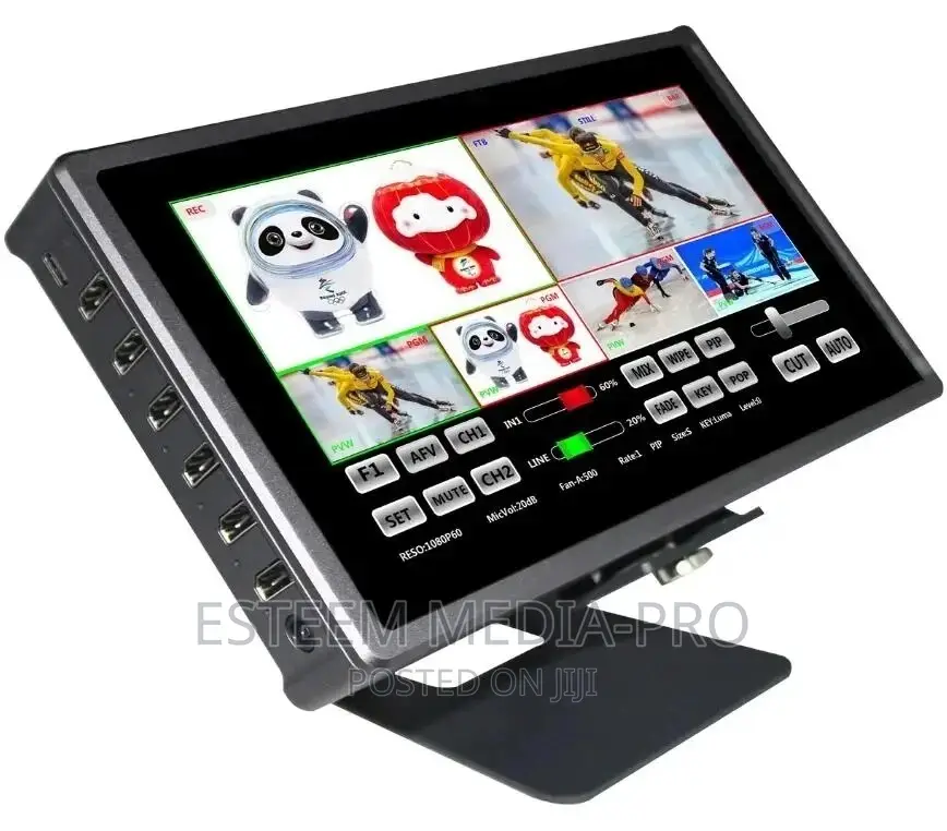 Hds8307 Video Switcher Touch Screen Recording Function