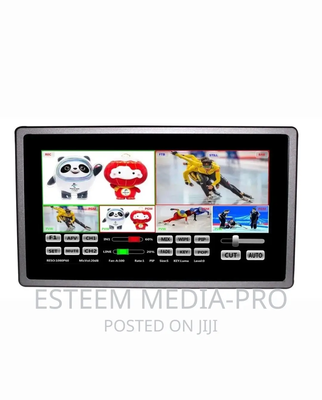 Hds8307 Video Switcher Touch Screen Recording Function