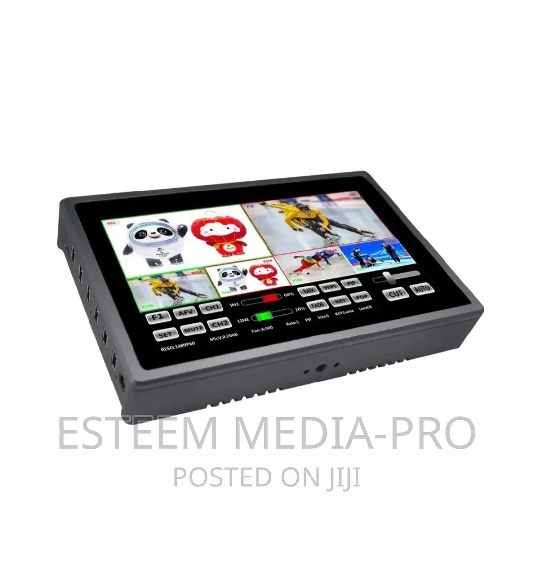 Hds8307 Video Switcher Touch Screen Recording Function