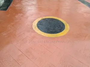 Stamp Floor Decor With Ot