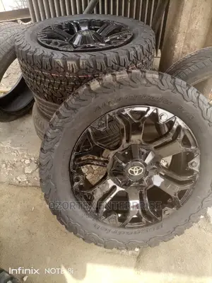 20inches Off Road Wit Tyres for Tundra Black