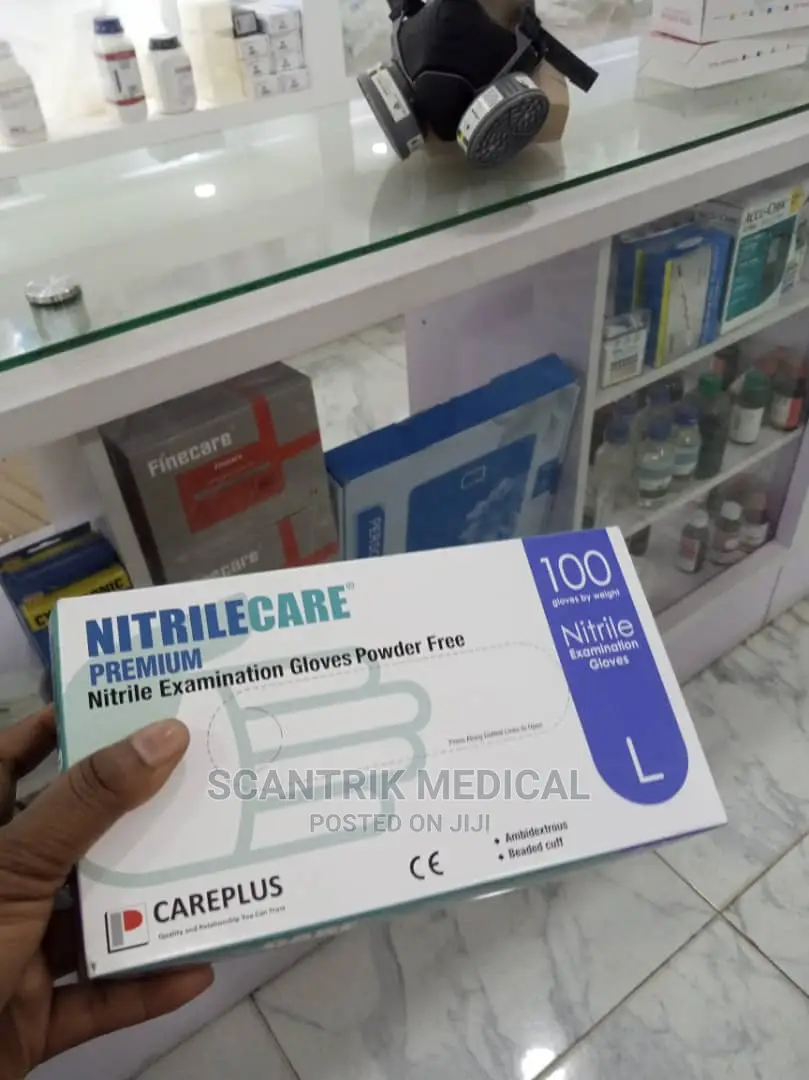 Safety Nitrile Gloves