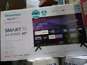 Hisense Smart 43-Inch TV, A4 Series.