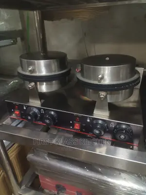 Industrial Cone Baker Machine Double