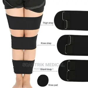 Bow-Legged Correction Belt With Knee Pads for Legs