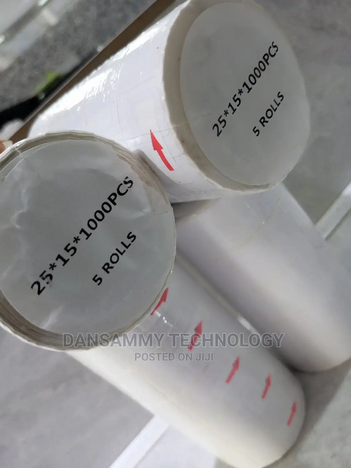 25*15mm Barcode Label Sticker by 1000labels