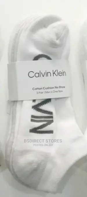 Calvin Klein 3-Pack Logo Sneaker Men Trainer Socks