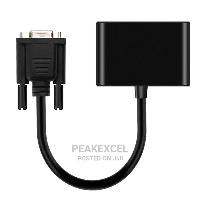 2-in-1 VGA to HDMI VGA Adapter Converter Splitter