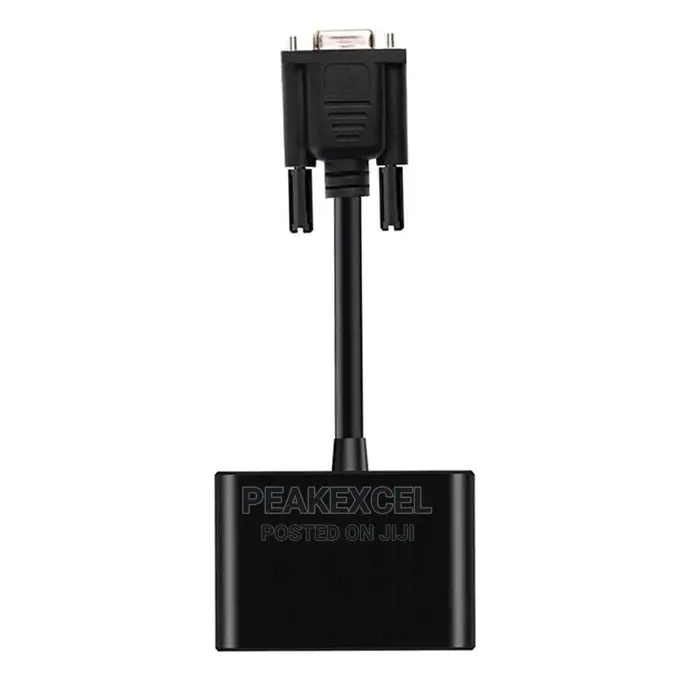 2-in-1 VGA to HDMI VGA Adapter Converter Splitter