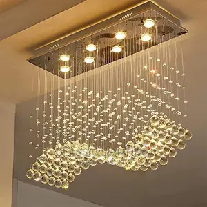 Nordic Led Crystal Chandelier Modern Lighting