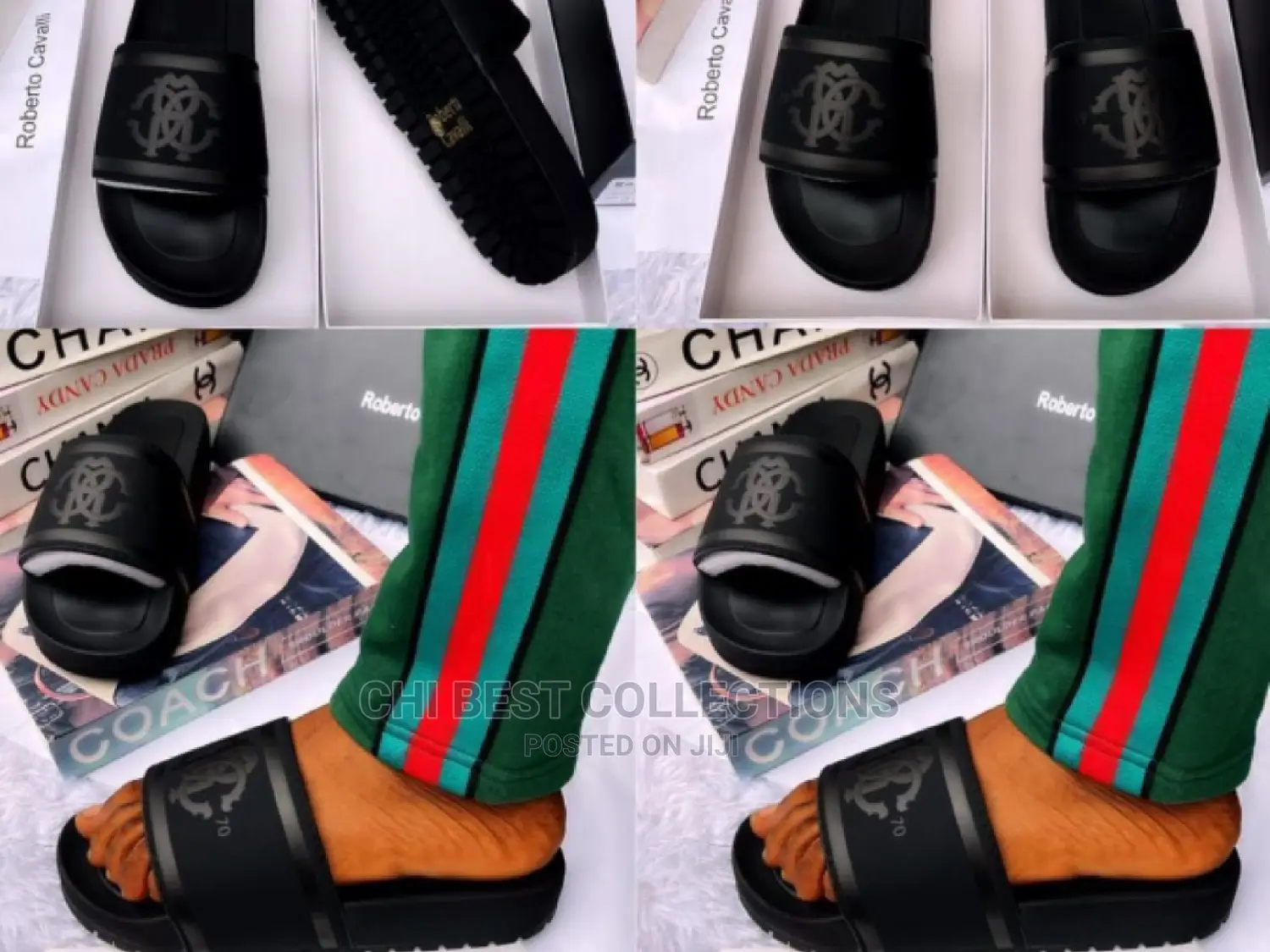 *2023 Roberto Cavalli Big Sole Slide