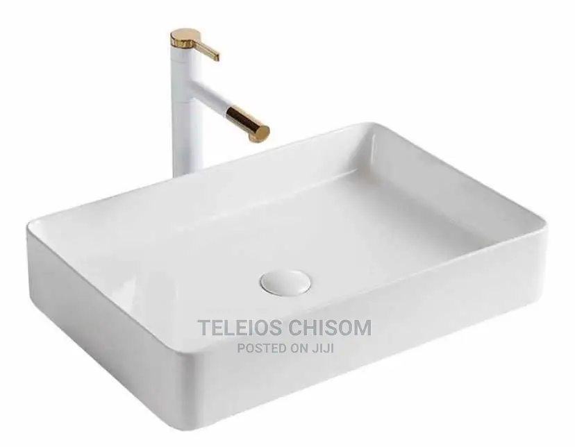 60cm Square Counter Basin