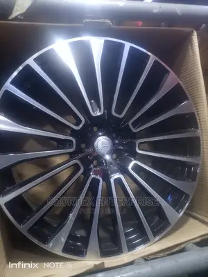 22rim for Benz Gle Back and White