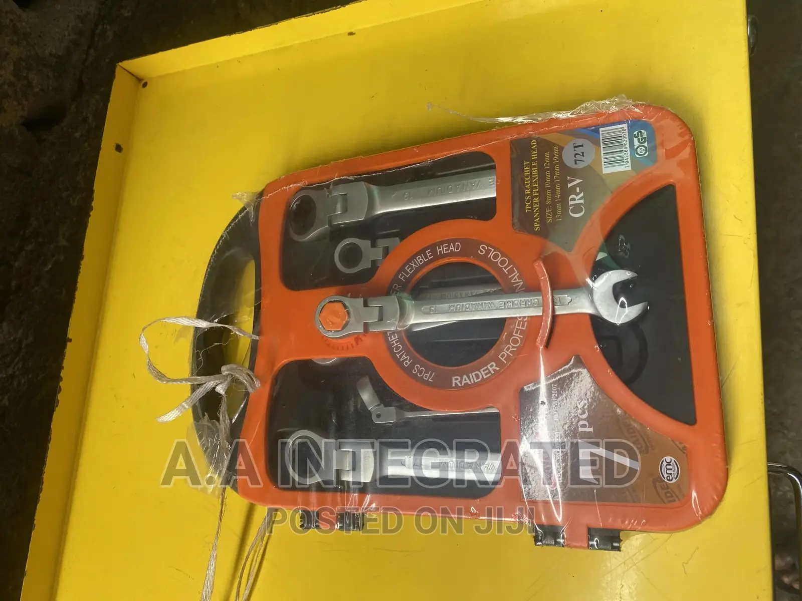 Ratchet Spanner Flexible Head 7pcs