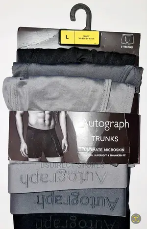 Marks And Spencer Grey Mix 3 Pack Ultimate Microskin Trunks