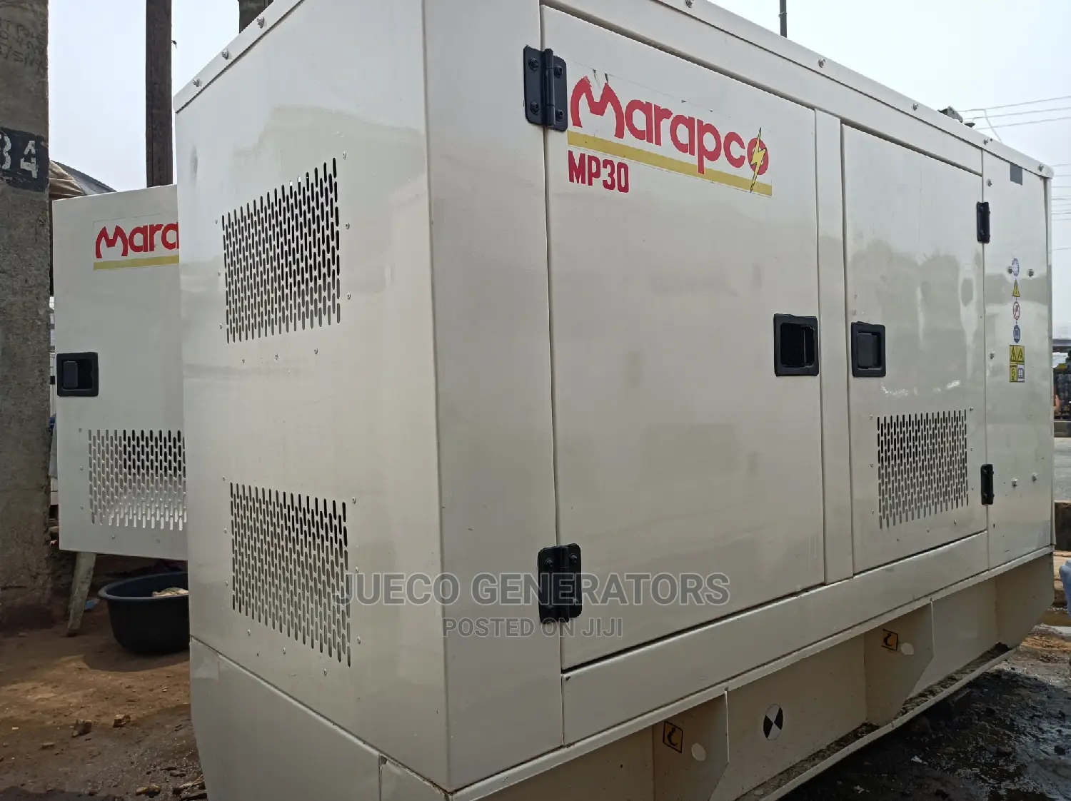 Marrapco 30kva Soundproof Generator for Sale.