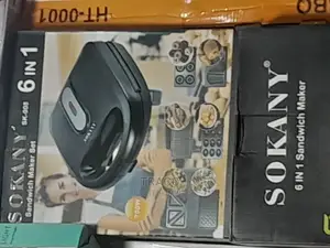 Sokany Multifunctional 6 in 1 Sandwich Maker, Waffle Maker
