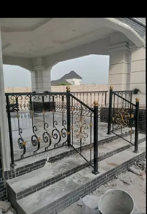 Semi Pregnant Woman Wrought Iron Design