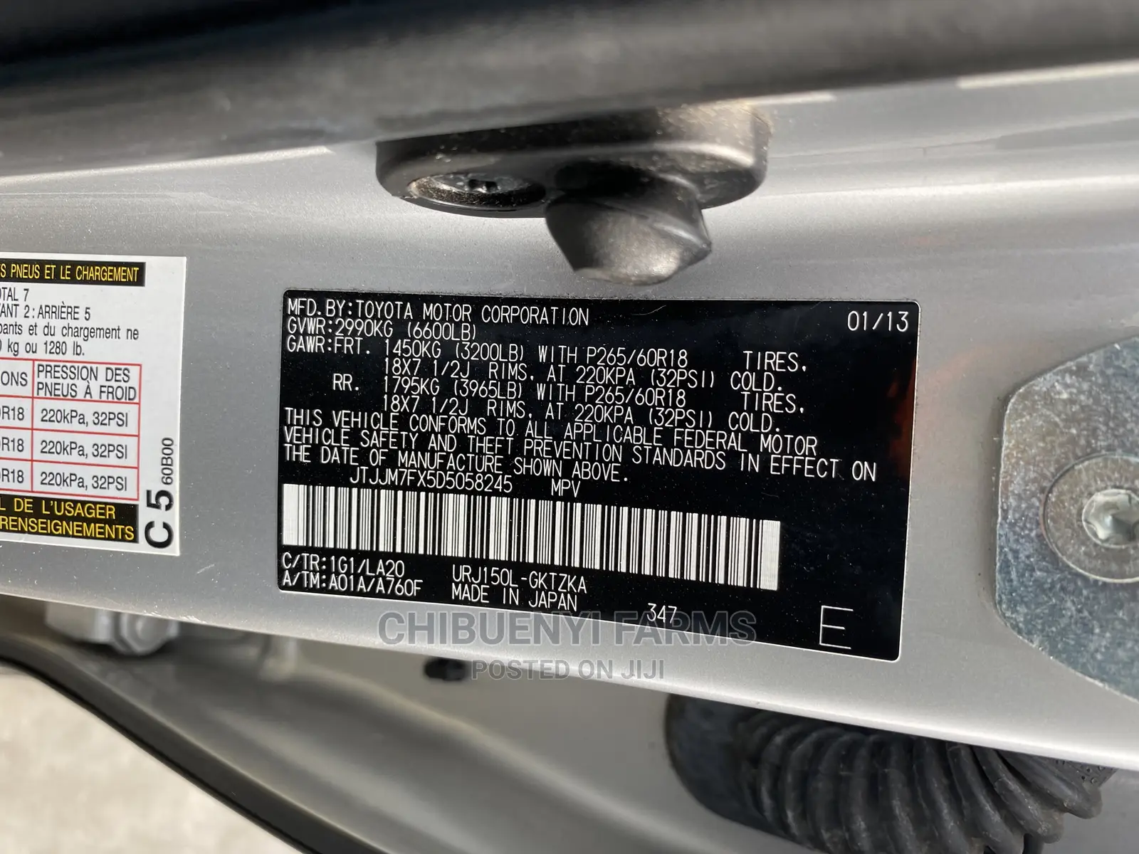 Lexus GX 460 Premium 2013 Silver
